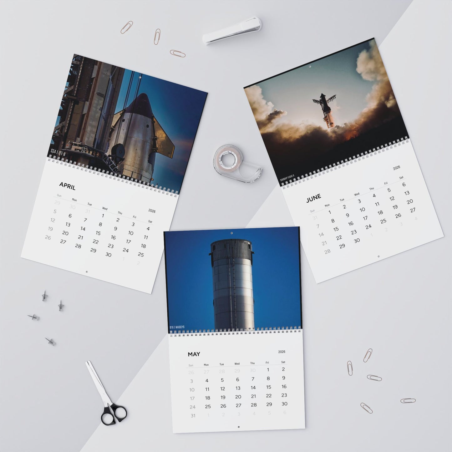 Aeroplane Specialist 2026 Spaceflight Calendar