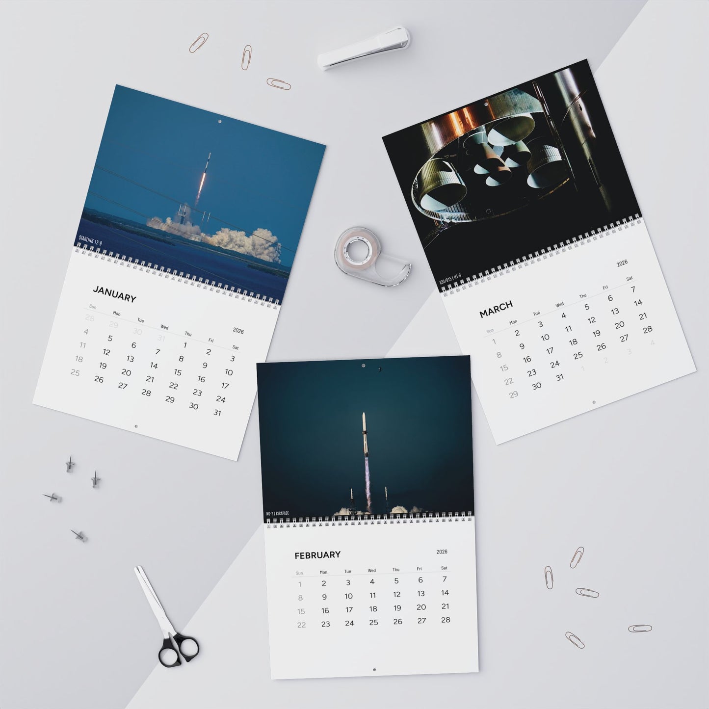 Aeroplane Specialist 2026 Spaceflight Calendar
